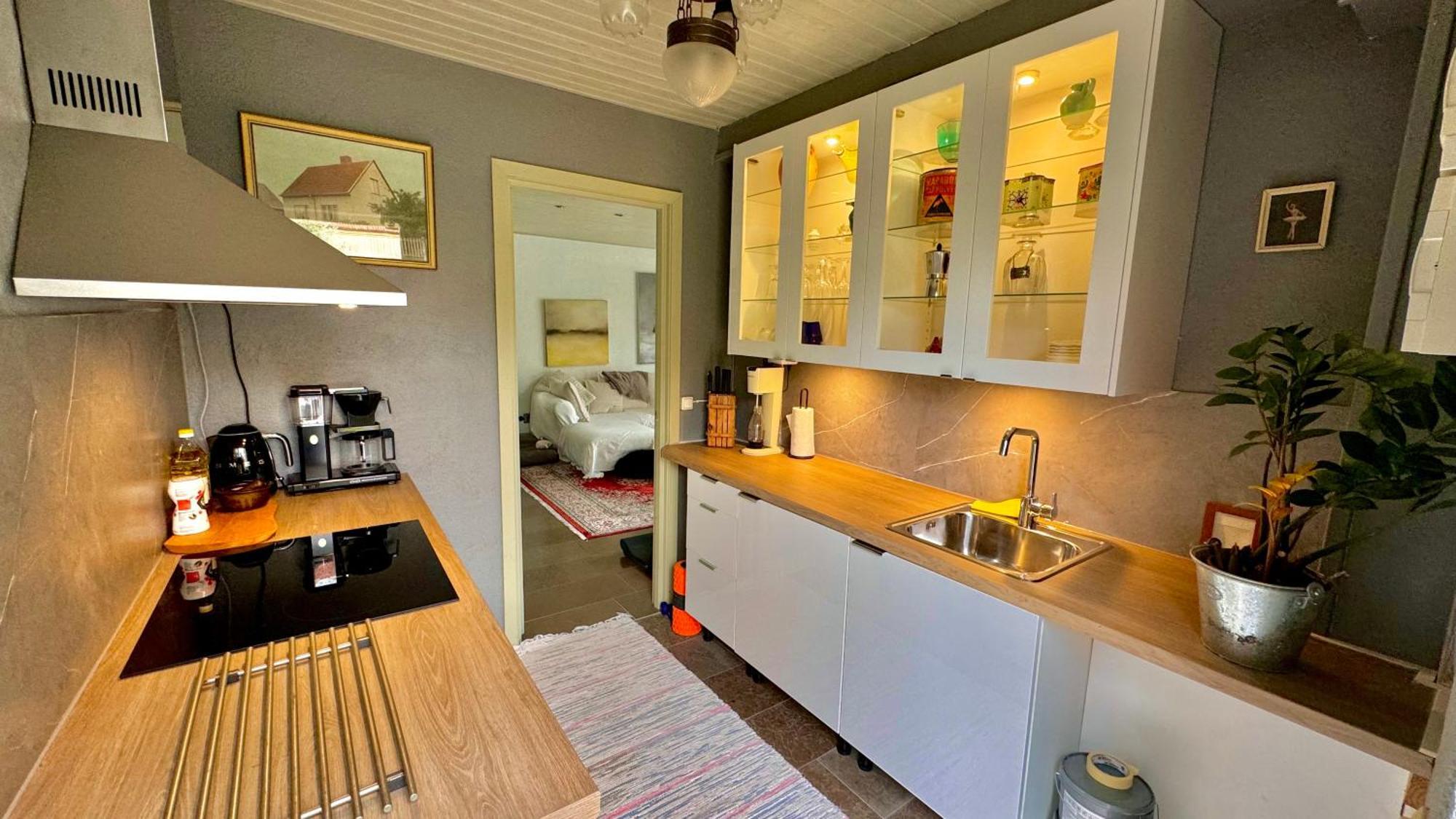 Modernt Hus Naera Stad Och Strand 斯塔德 外观 照片